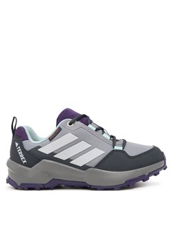 adidas Trekkingi Terrex AX4r Hiking JS2926 Szary ze sklepu MODIVO w kategorii Buty trekkingowe dziecięce - zdjęcie 184867018