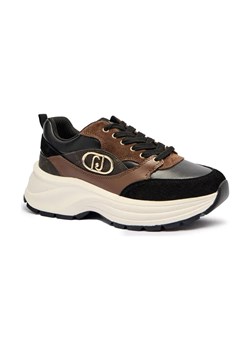 Liu Jo Skórzane sneakersy EVA 06 ze sklepu Gomez Fashion Store w kategorii Buty sportowe damskie - zdjęcie 184868426