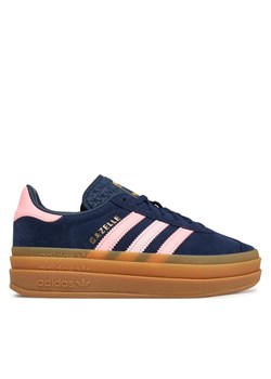 adidas Sneakersy Gazelle Bold JR5951 Granatowy ze sklepu MODIVO w kategorii Buty sportowe dziecięce - zdjęcie 184869605