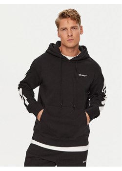 Off-White Bluza OMBB097S22FLE0091001 Czarny Regular Fit ze sklepu MODIVO w kategorii Bluzy męskie - zdjęcie 184869628