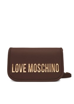 Torebka LOVE MOSCHINO JC4028PP1NKD0301 Brązowy ze sklepu eobuwie.pl w kategorii Listonoszki - zdjęcie 184871208