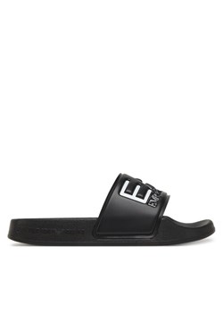 Klapki EA7 Emporio Armani 7Y000037 AF15118 UC001 Czarny ze sklepu eobuwie.pl w kategorii Klapki dziecięce - zdjęcie 184871248