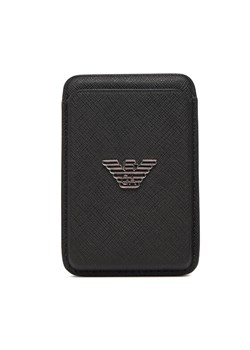 Etui na karty kredytowe Emporio Armani EM003599 AF13666 UC001 Czarny ze sklepu eobuwie.pl w kategorii Etui - zdjęcie 184871278