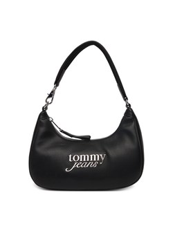Torebka Tommy Jeans Tjw Bold Script Shoulder Bag AW0AW17895 Czarny ze sklepu eobuwie.pl w kategorii Torebki damskie - zdjęcie 184871285