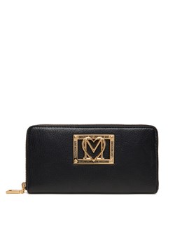 Duży Portfel Damski LOVE MOSCHINO JC5603PP1NLI0000 Czarny ze sklepu eobuwie.pl w kategorii Portfele damskie - zdjęcie 184871317