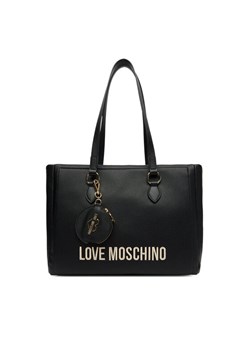 Torebka LOVE MOSCHINO JC4105PP1NLT1000 Czarny ze sklepu eobuwie.pl w kategorii Torby Shopper bag - zdjęcie 184871335