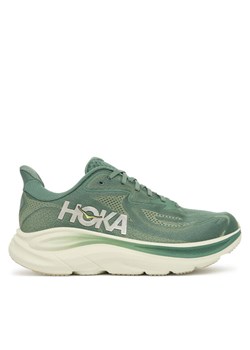 Buty do biegania Hoka Clifton 10 1162030 Khaki ze sklepu eobuwie.pl w kategorii Buty sportowe męskie - zdjęcie 184871347