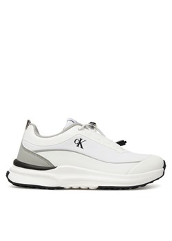 Sneakersy Calvin Klein Low Cut Lace-Up Sneaker V3X9-83171-1844 D Biały ze sklepu eobuwie.pl w kategorii Buty sportowe dziecięce - zdjęcie 184871396