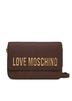 Torebka LOVE MOSCHINO JC4023PP1NKD0301 Brązowy ze sklepu eobuwie.pl w kategorii Listonoszki - zdjęcie 184871427