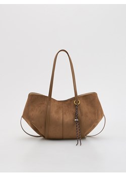 Reserved - Torebka na ramię - brązowy ze sklepu Reserved w kategorii Torby Shopper bag - zdjęcie 184875768