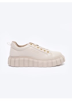 Sneakersy damskie beżowe MM274618 801 ze sklepu Big Star w kategorii Trampki damskie - zdjęcie 184876635