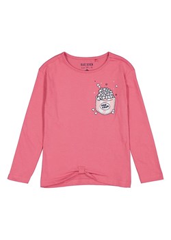 Blue Seven Koszulka w kolorze różowym ze sklepu Limango Polska w kategorii Bluzki dziewczęce - zdjęcie 184877589
