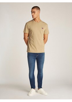 TOMMY JEANS Koszulka w kolorze beżowym ze sklepu Limango Polska w kategorii T-shirty męskie - zdjęcie 184877608