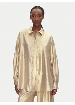 ACCESS FASHION Koszula 53-7016-922 Złoty Loose Fit ze sklepu MODIVO w kategorii Koszule damskie - zdjęcie 184877767