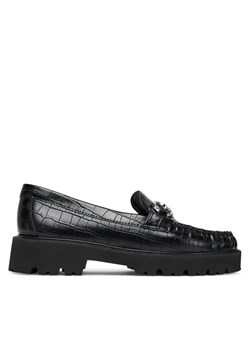 Loafersy Aldo Danrose 14058759 Czarny ze sklepu eobuwie.pl w kategorii Lordsy damskie - zdjęcie 184878215