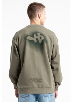 Khaki bluza bez kaptura z nadrukiem z tyłu, rozmiar - 170, kolor - khaki ze sklepu REPORTER w kategorii Bluzy chłopięce - zdjęcie 184878998