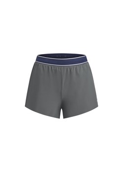 Damskie spodenki do biegania Under Armour UA Halo Run Shorts - szare ze sklepu Sportstylestory.com w kategorii Szorty - zdjęcie 184879507