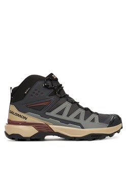 Salomon Trekkingi X Ultra 360 Mid Gore-Tex L47743300 Szary ze sklepu MODIVO w kategorii Buty trekkingowe męskie - zdjęcie 184879606