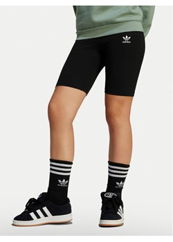 adidas Kolarki JC8435 Czarny Slim Fit ze sklepu MODIVO w kategorii Spodenki dziewczęce - zdjęcie 184879689