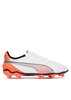Puma Buty do piłki nożnej King Match Fg/Ag Jr 108837 01 Biały ze sklepu MODIVO w kategorii Buty sportowe dziecięce - zdjęcie 184879706