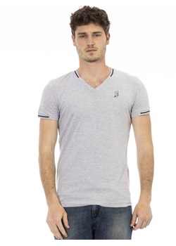 Trussardi Koszulka w kolorze szarym ze sklepu Limango Polska w kategorii T-shirty męskie - zdjęcie 184880907
