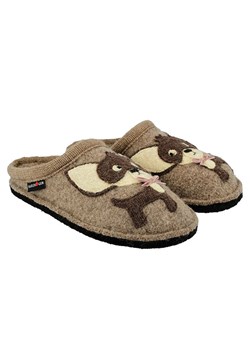 HAFLINGER Kapcie w kolorze jasnobrązowym ze sklepu Limango Polska w kategorii Kapcie damskie - zdjęcie 184881039