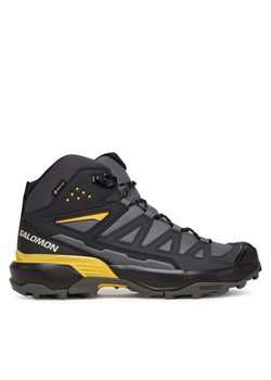 Salomon Trekkingi X Ultra 360 Mid Gore-Tex L47742600 Szary ze sklepu MODIVO w kategorii Buty trekkingowe męskie - zdjęcie 184881279