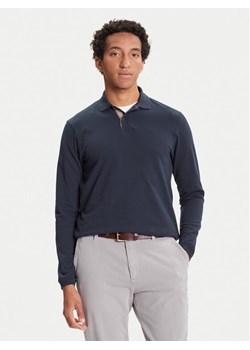 Barbour Polo Tartan MML0705NY91 Granatowy Regular Fit ze sklepu MODIVO w kategorii T-shirty męskie - zdjęcie 184881319