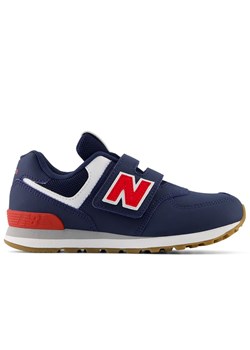Buty dziecięce New Balance PV574NF - granatowe ze sklepu streetstyle24.pl w kategorii Buty sportowe dziecięce - zdjęcie 184882677