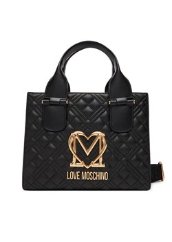 Torebka LOVE MOSCHINO JC4303PP1NK1200A Czarny ze sklepu eobuwie.pl w kategorii Kuferki - zdjęcie 184883716