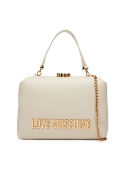 Torebka LOVE MOSCHINO JC4096PP1NLM0110 Écru ze sklepu eobuwie.pl w kategorii Torebki damskie - zdjęcie 184883729