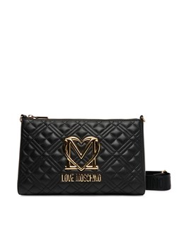 Torebka LOVE MOSCHINO JC4300PP1NK1200A Czarny ze sklepu eobuwie.pl w kategorii Listonoszki - zdjęcie 184883765
