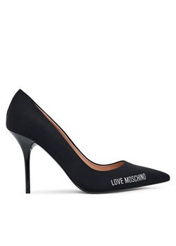 Szpilki LOVE MOSCHINO JA10299G1NIM000040 Czarny ze sklepu eobuwie.pl w kategorii Czółenka - zdjęcie 184883776