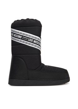 LOVE MOSCHINO Śniegowce JA24162G1NISB000 Czarny ze sklepu MODIVO w kategorii Śniegowce damskie - zdjęcie 184884466