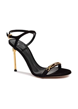 Elisabetta Franchi Skórzane sandały na szpilce ze sklepu Gomez Fashion Store w kategorii Sandały damskie - zdjęcie 184885279