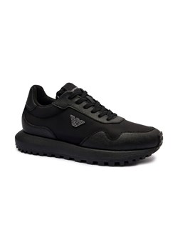 Emporio Armani Sneakersy | z dodatkiem skóry ze sklepu Gomez Fashion Store w kategorii Buty sportowe męskie - zdjęcie 184885285