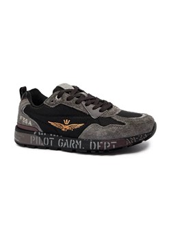 Aeronautica Militare Sneakersy | z dodatkiem skóry ze sklepu Gomez Fashion Store w kategorii Buty sportowe męskie - zdjęcie 184885316