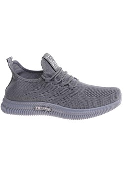 Wkładane męskie szare buty sportowe /C4-1 17997 GF285 +h2/ ze sklepu Pantofelek24.pl w kategorii Buty sportowe męskie - zdjęcie 184886736