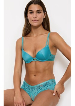 Triumph biustonosz typu push-up Crazy Stupid Love 10222374-1605, Kolor turkusowy, Rozmiar 75A, Triumph ze sklepu Intymna w kategorii Biustonosze - zdjęcie 184887105