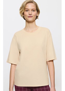 Triumph koszulka damska Top 3/4 Mix &amp; Match 10221069-6720, Kolor beżowy, Rozmiar 36, Triumph ze sklepu Primodo w kategorii Bluzki damskie - zdjęcie 184887217
