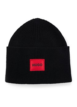 Hugo Czapka Xaff 50496011 Czarny ze sklepu MODIVO w kategorii Czapki zimowe męskie - zdjęcie 184887299