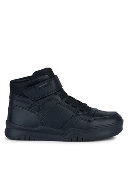 Sneakersy Geox J Perth Boy J367RF 0FE8V C9999 S Czarny ze sklepu eobuwie.pl w kategorii Buty sportowe dziecięce - zdjęcie 184887475