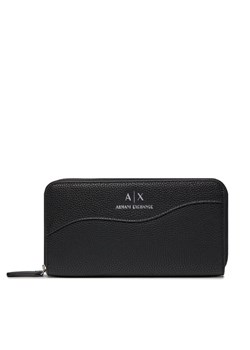Duży Portfel Damski Armani Exchange 948068 CC783 00020 Czarny ze sklepu eobuwie.pl w kategorii Portfele damskie - zdjęcie 184887516