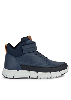 Geox Kozaki J Flexyper Boy J369BA 0CLFU C4002 S Granatowy ze sklepu MODIVO w kategorii Buty zimowe dziecięce - zdjęcie 184888588
