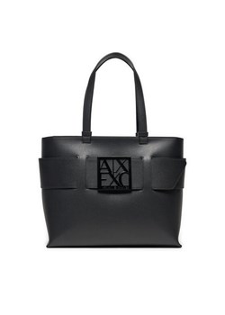 Torebka Armani Exchange 949138 0A874 20 Czarny ze sklepu eobuwie.pl w kategorii Torby Shopper bag - zdjęcie 184890438