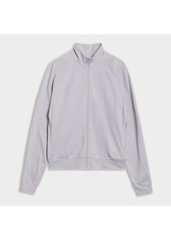 Męska bluza treningowa 4F 4FRSS25TFSWM634 - szara ze sklepu Sportstylestory.com w kategorii Bluzy męskie - zdjęcie 184891237