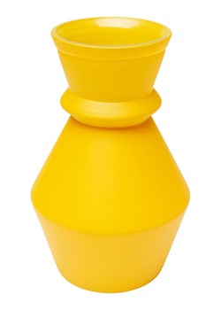 Kare Wazon &quot;Gina&quot; w kolorze żółtym - wys. 25 x Ø 16 cm ze sklepu Limango Polska w kategorii Wazony - zdjęcie 184891867