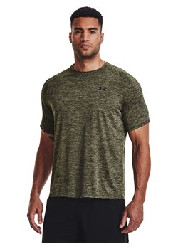 Under Armour Koszulka sportowa &quot;Tech 2.0&quot; w kolorze khaki ze sklepu Limango Polska w kategorii T-shirty męskie - zdjęcie 184891907