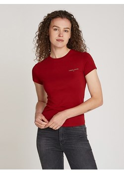 TOMMY JEANS Koszulka w kolorze bordowym ze sklepu Limango Polska w kategorii Bluzki damskie - zdjęcie 184892338