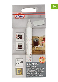 Dr. Oetker Markery (2 szt.) w kolorze białym do szkła - dł. 13 cm ze sklepu Limango Polska w kategorii Akcesoria kuchenne - zdjęcie 184892946